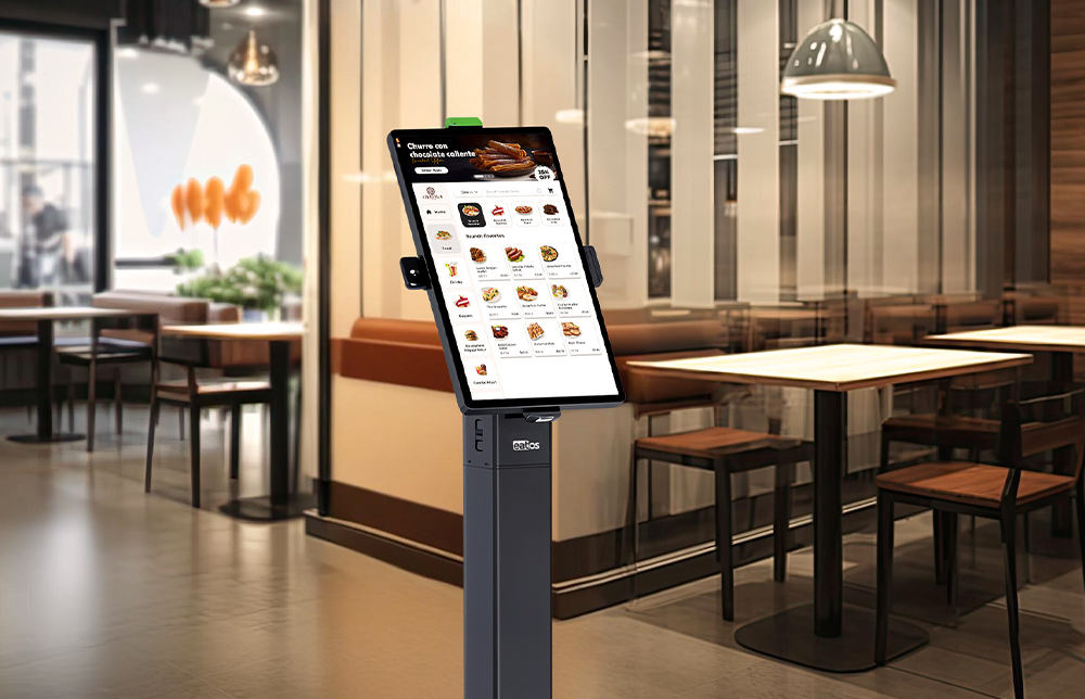 Self ordering kiosk