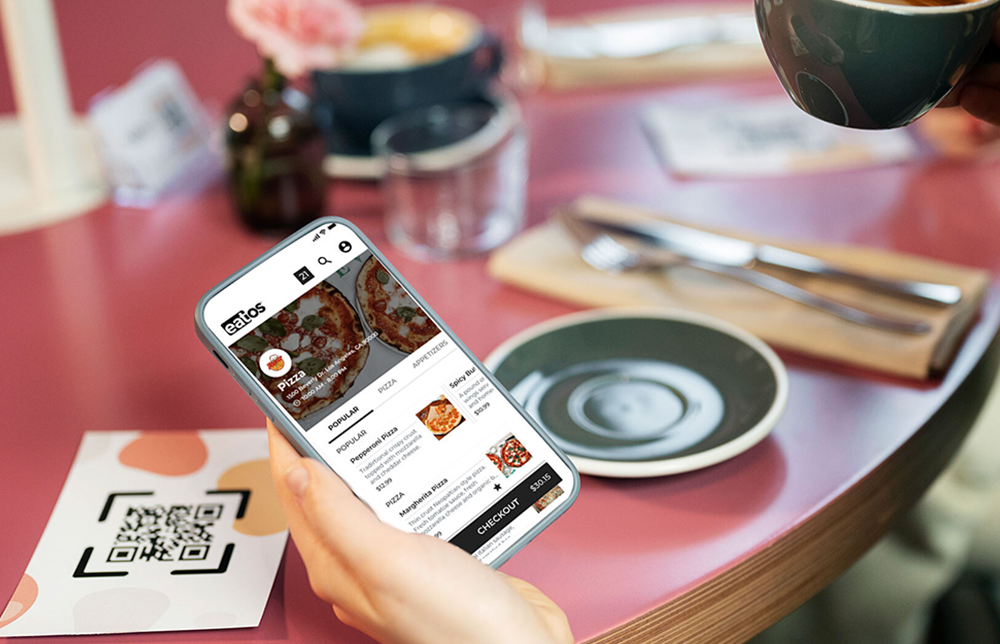 Customizable tableside ordering