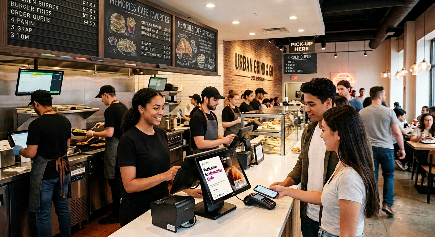 Counter ordering flow