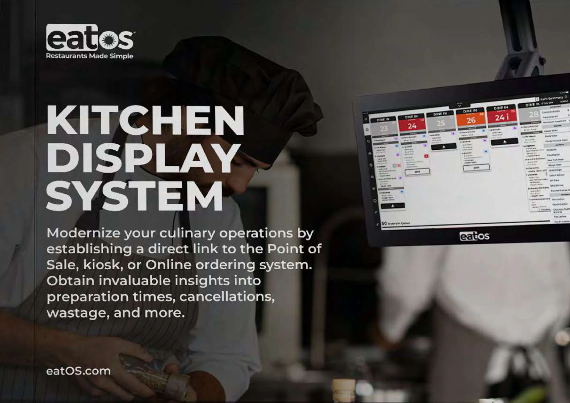 Kitchen Display System brochure cover